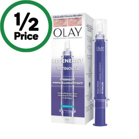 Olay-Regenerist-Retinol-24-Overnight-Wrinkle-Concentrate-10ml on sale