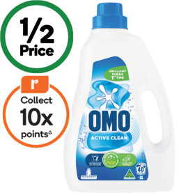 OMO-Active-or-Sensitive-Laundry-Liquid-2-Litre on sale