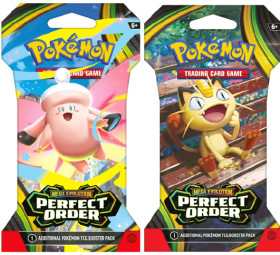 Pokemon-TCG-Mega-EvolutionPerfect-Order-Blister-Assorted on sale
