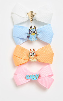 Bluey-Bingo-4-Pack-Bow-Clips on sale