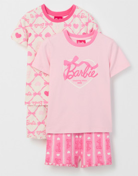 Barbie-Australian-Cotton-Jersey-2-Pack-Younger-Girls-Pyjama-Set on sale
