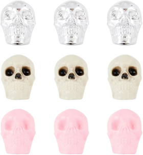 3-Pack-Halloween-Skulls-Assorted on sale