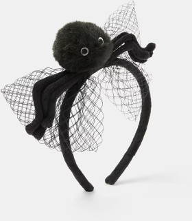 Halloween+Spider+Headband+-+Black