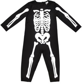 Toddler-Skeleton-Costume-Ages-2-3 on sale