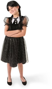 2-Piece-Horror-Girl-with-Wig-Costume-Ages-8 on sale