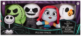 4-Pack-Disney-Tim-Burtons-The-Nightmare-Before-Christmas-Plush-Toy on sale