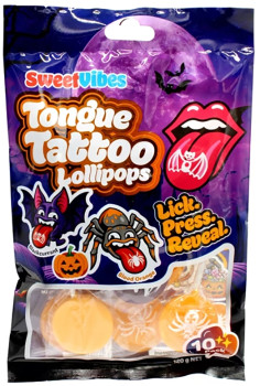 10-Pack-Sweet-Vibes-Tongue-Tattoo-Lollipops-120g on sale