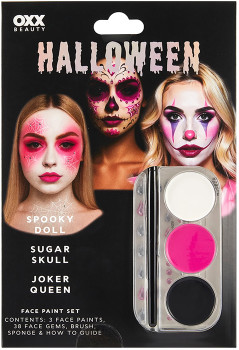 OXX-Beauty-43-Piece-Halloween-Face-Paint-Set on sale