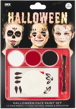 OXX+Beauty+12+Piece+Halloween+Face+Paint+Set