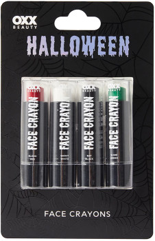 OXX+Beauty+4+Piece+Halloween+Face+Paint+Sticks