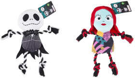 Disney+Tim+Burton%26%23039%3Bs+The+Nightmare+Before+Christmas+Pet+Toy+Rope+Plush+-+Assorted