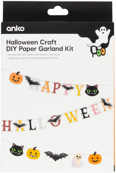Halloween-Craft-DIY-Paper-Garland-Kit on sale