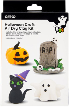 Halloween+Craft+Air+Dry+Clay+Kit
