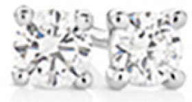 9ct-White-Gold-Lab-Grown-Diamond-Solitaire-Stud-Earrings on sale