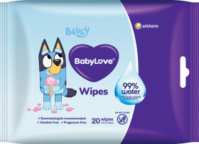 Babylove-Baby-Water-Wipes-Travel-Size-20-Pack on sale