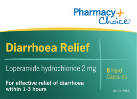 Pharmacy-Choice-Diarrhoea-Relief-8-Capsules on sale