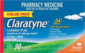 Claratyne-90-Tablets on sale