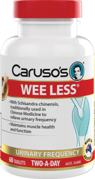 Carusos-Wee-LESS-60-Tablets on sale