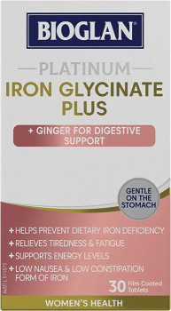 Bioglan+Platinum+Iron+Glycinate+Plus+30+Capsules%2A