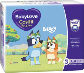 BabyLove+Cosifit+Nappies+Size+3+%289-14kg%29+72+Pack