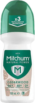 Mitchum+Natural+Roll+On+Cedarwood+Deodorant+100mL