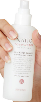Natio-Rosewater-Drench-Mineral-Face-Mist-200mL on sale