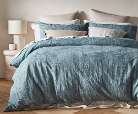 Australian-House-Garden-Tully-Palm-Jacquard-Quilt-Cover-Set on sale
