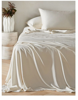 Australian-House-Garden-Washed-Bamboo-Cotton-Sheet-Set on sale