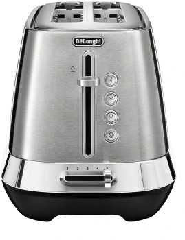 DeLonghi-Diadema-Long-Slot-Toaster-Platinum on sale