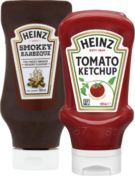 Heinz-Ketchup-or-Barbeque-Sauce-500mL on sale