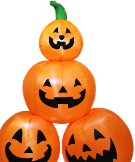 Inflatable-Glowing-Pumpkin-Stack on sale