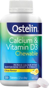 Ostelin-Calcium-Vitamin-D3-Chewable-120-Tablets on sale