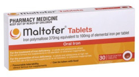 Maltofer+Oral+Iron+100mg+30+Tablets