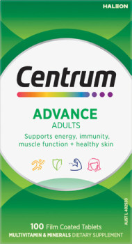 Centrum-Advance-Adults-100-Tablets on sale