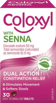 Coloxyl+With+Senna+30+Tablets