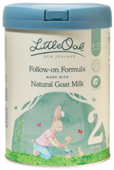 LittleOak+Natural+Goat+Milk+Follow-on+Formula+with+Olive+Oil+Stage+2+800g