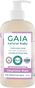 Gaia-Natural-Baby-Sleeptime-Wash-500mL on sale