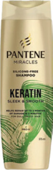 Pantene-Miracles-Keratin-Smooth-Sleek-Shampoo-375mL on sale