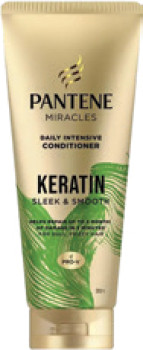 Pantene+Miracles+Keratin+Smooth+%26amp%3B+Sleek+Conditioner+350mL