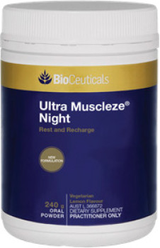 BioCeuticals-Ultra-Muscleze-Night-240g on sale