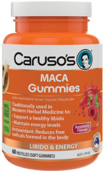 Caruso%26rsquo%3Bs+Maca+Gummies+60+Pastilles