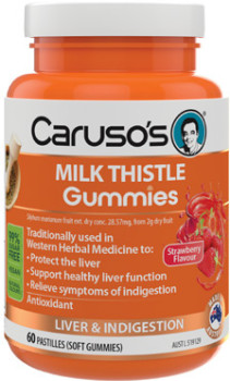 Caruso%26rsquo%3Bs+Milk+Thistle+Gummies+60+Pastilles