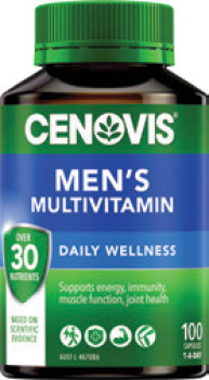 Cenovis-Mens-Multivitamin-100-Capsules on sale