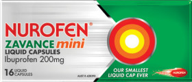 Nurofen-Zavance-Mini-16-Liquid-Capsules on sale