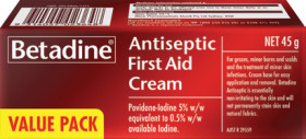 Betadine+Antiseptic+First+Aid+Cream+45g