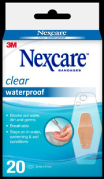 3M-Nexcare-Waterproof-Strips-Medium-20-Pack on sale