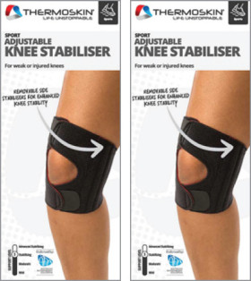 Thermoskin+Sport+Adjustable+Knee+Stabiliser+Small-Medium