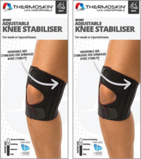 Thermoskin-Sport-Adjustable-Knee-Stabiliser-Large-Extra-Large on sale