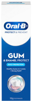 Oral-B+Toothpaste+Gum+%26amp%3B+Enamel+Protect+Daily+Protection+110g