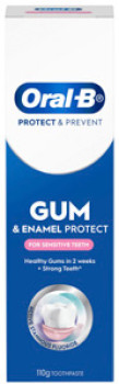 Oral-B+Toothpaste+Gum+%26amp%3B+Enamel+Protect+Sensitive+Teeth+110g
